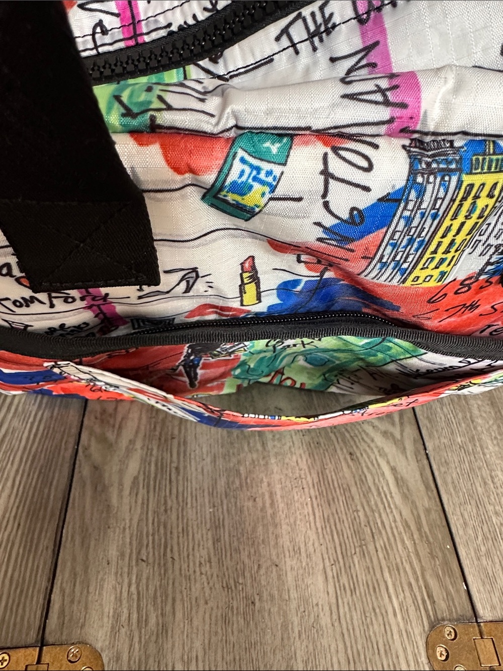 Brighton New York Jetsetter Weekender Travel Duffle Tote Bag - Picture 11 of 16